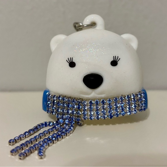 Bath & Body Works Accessories - Bath & Body Works Rhinestone Polar Bear Pocketbac Sanitizer Holder